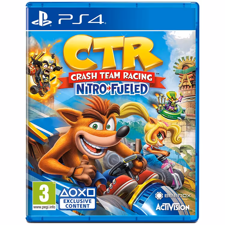 خرید دیسک بازی Crash Team Racing Nitro Fueled برای PS4 با بهترین قیمت