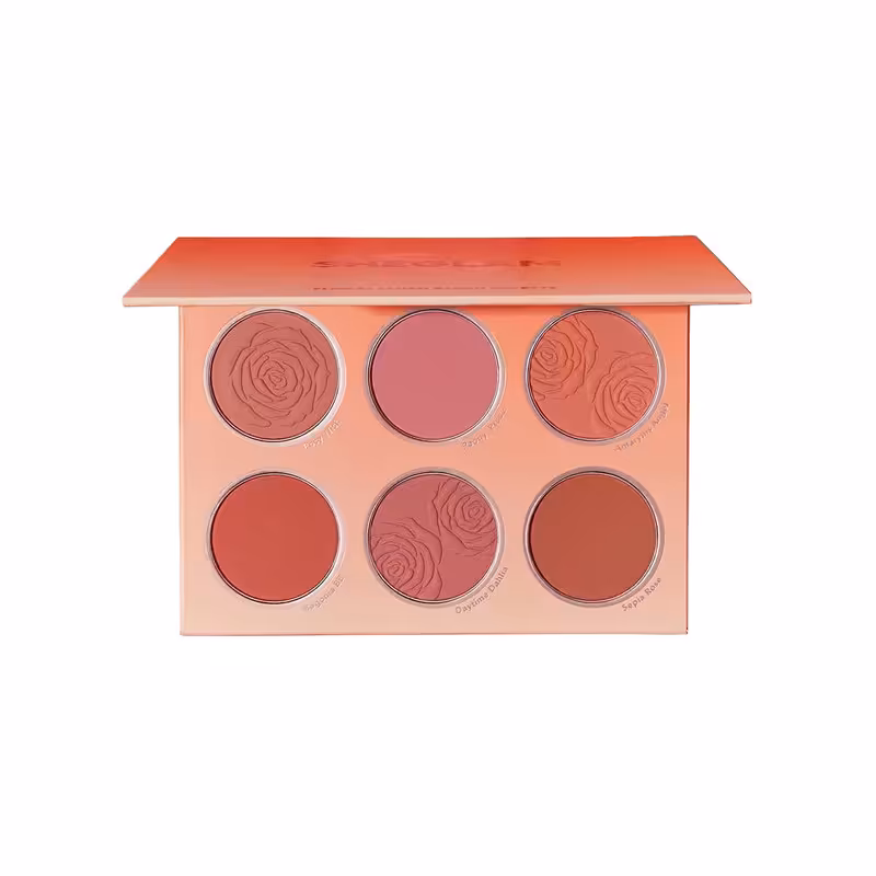 پالت رژ گونه شگلم مدل Floral Flush