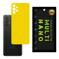 برچسب پوششی MultiNano مدل X-F1M-Yellow برای پشت گوشی سامسونگ Galaxy A32 4G