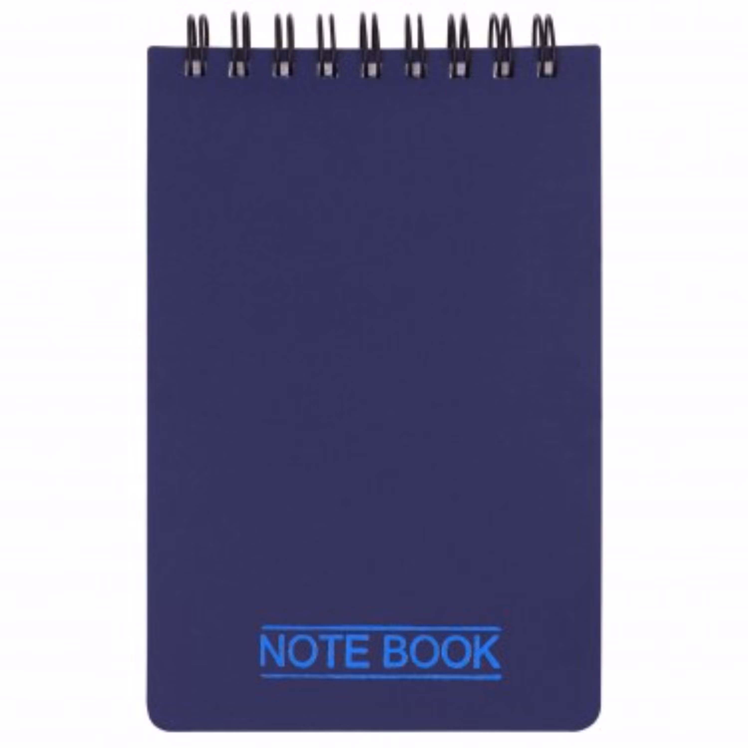 دفتر یادداشت پاپکو مدل سیم از بالا کد NB-616 رنگ سرمه ای