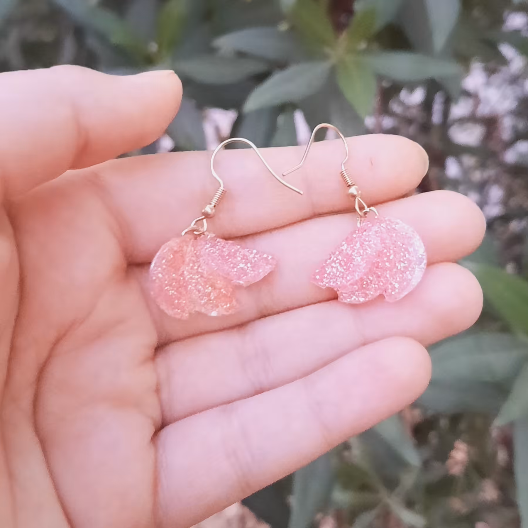 گوشواره طرح پولک