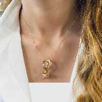 آویز گردنبند ژوپینگ طرح مار (بدون زنجیر) 1166
