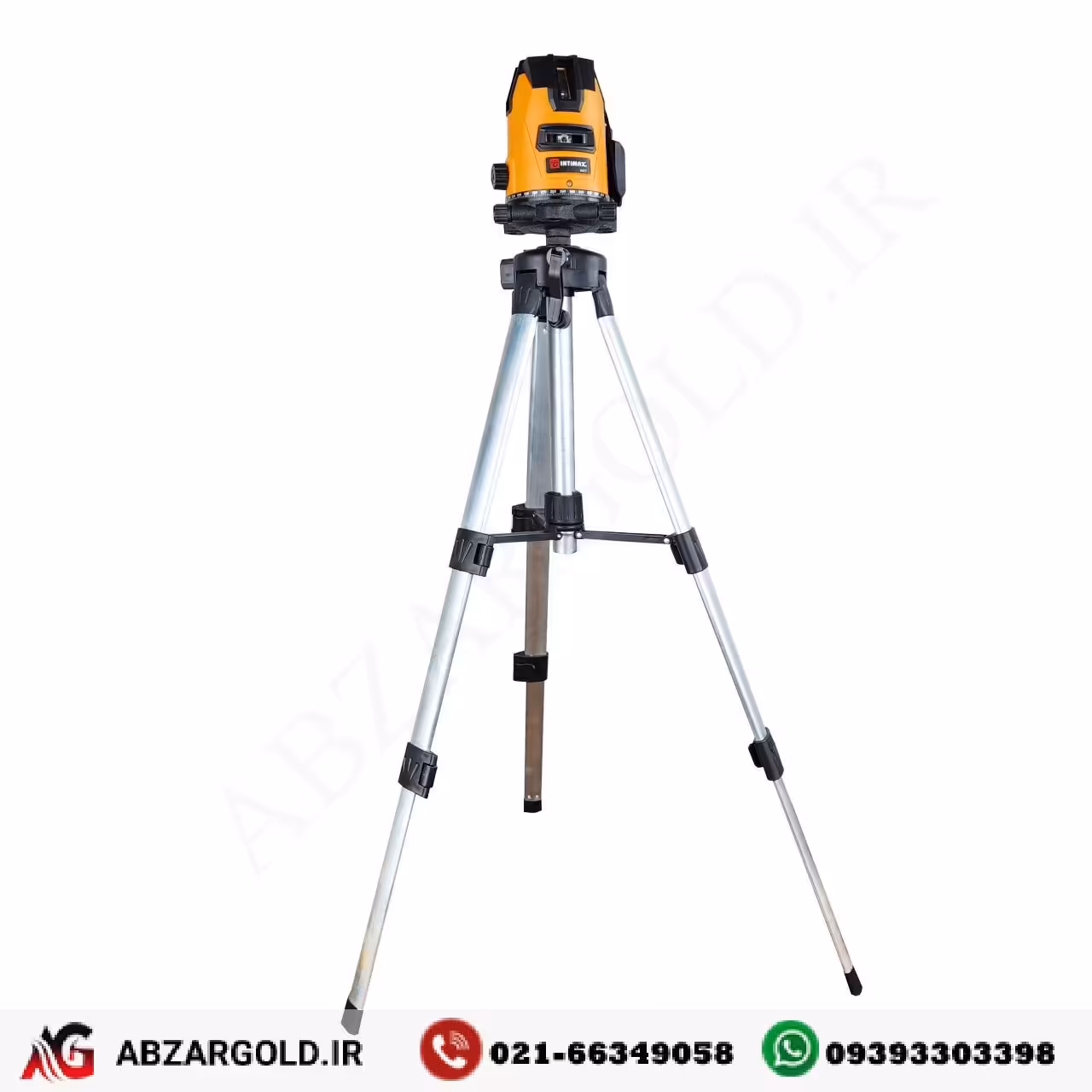 تراز لیزری 4 خط نقطه زن شاقول دار اینتیمکس مدل 0477