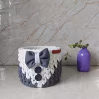 سبد تریکویی طرح داماد