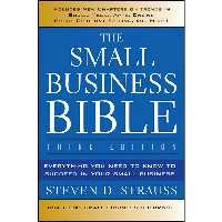 کتاب The Small Business Bible اثر Steven D Strauss انتشارات Wiley