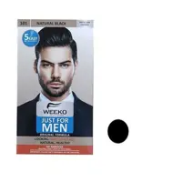 کیت رنگ مو مردانه ویکو شماره 101 رنگ مشکی طبیعی حجم 100 میلی لیتر