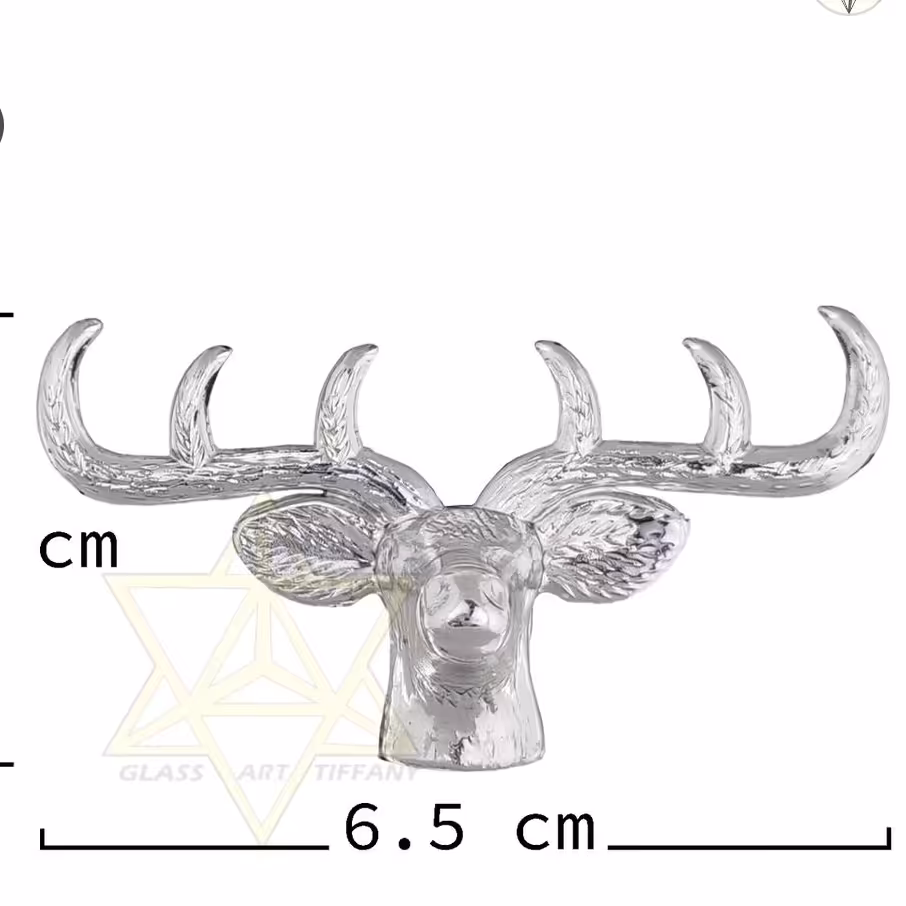 سر گوزن تزیینی دستگیره طرح سر گوزن 