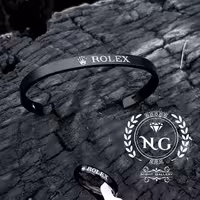 ست دستبند و انگشتر rolex