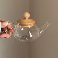 قوری زعفران بامبو