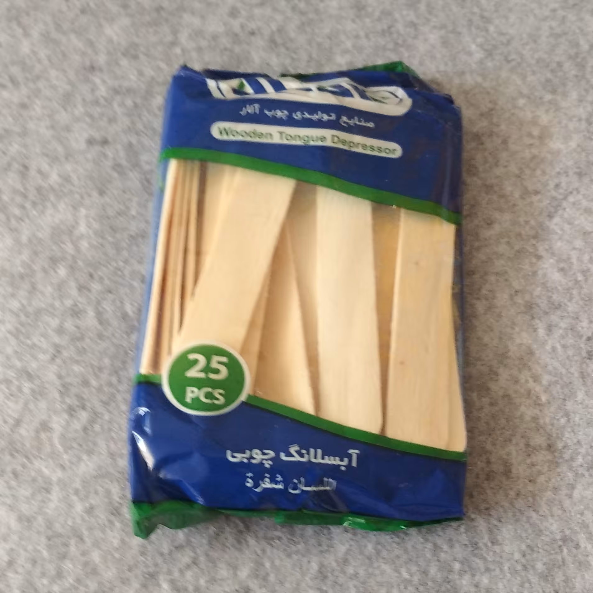 چوب بستنی ساده پهن 1 بسته