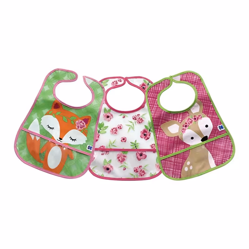 پیشبند کودک 3 عددی کیکابو Kikka boo طرح روباه کد 3103030018