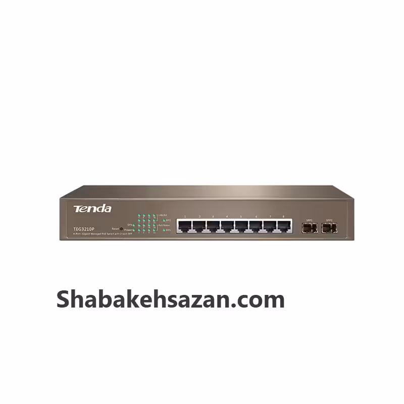 سوییچ 8 پورت تندا مدل TEG3210P