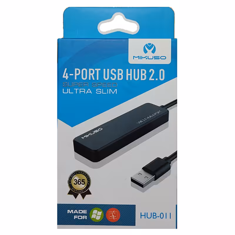 هاب 4 پورت USB 2.0 میکوسو Mikuso HUB-011