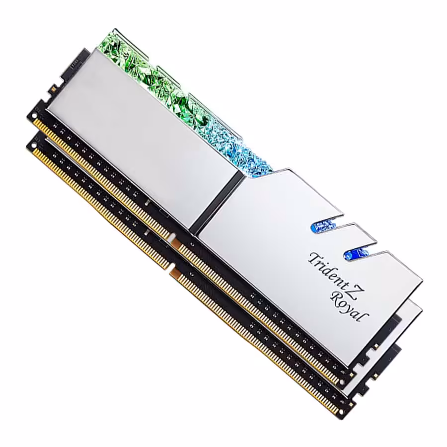 قیمت و خرید رم جی اسکیل Trident Z Royal Silver 32GB DUAL 3600MHz CL16 DDR4 | یاس ارتباط