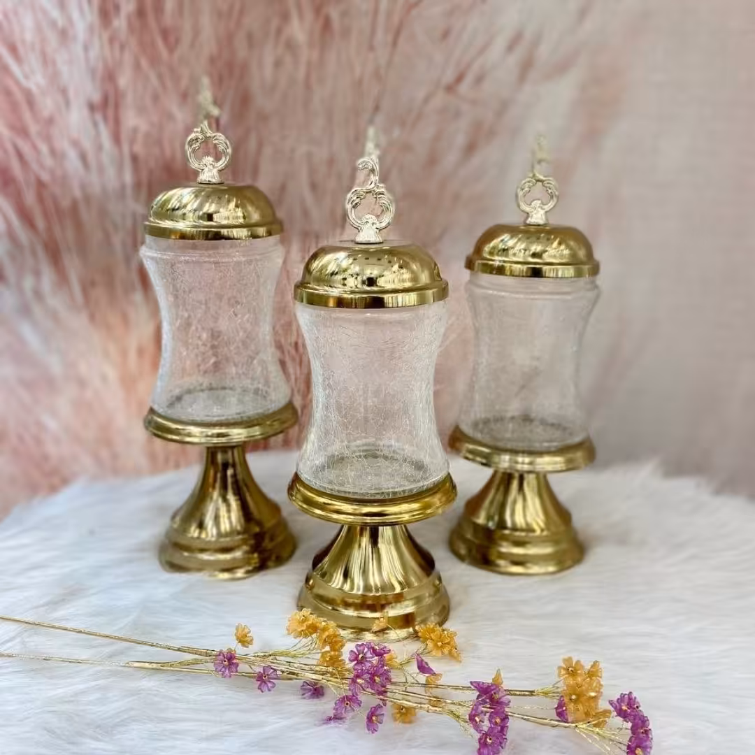 پاسماوری 3تایی ، شیشه ابگز و فلز ابکاری شده فورتیک