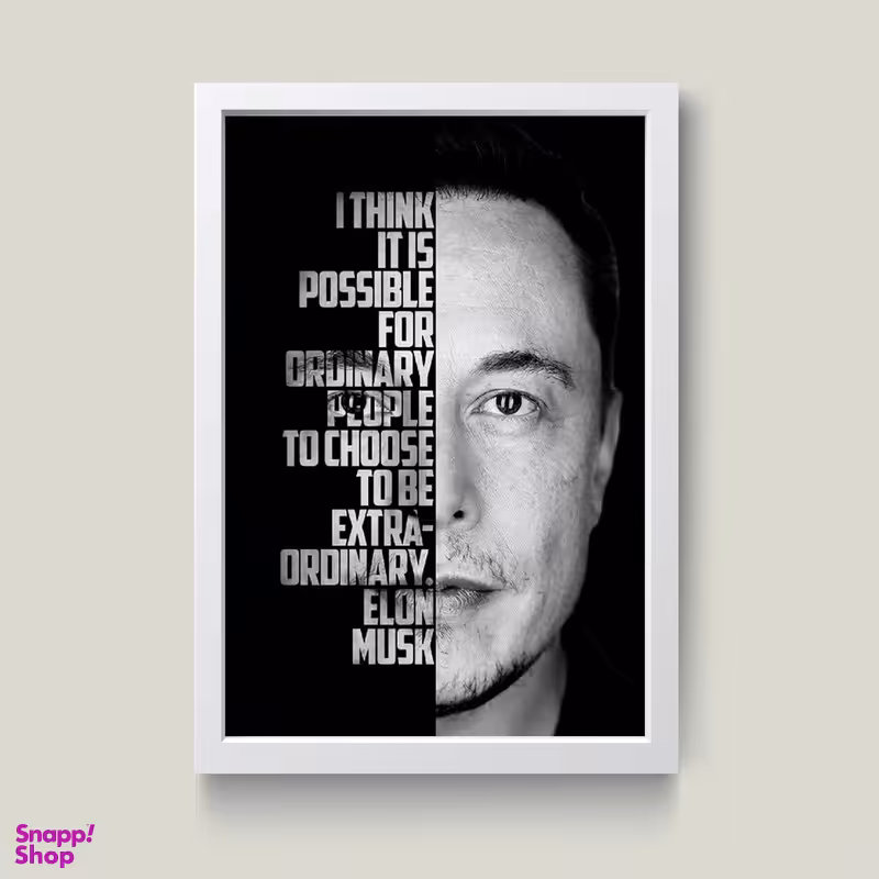تابلو مدل انگیزشی Elon musk کد G14-17