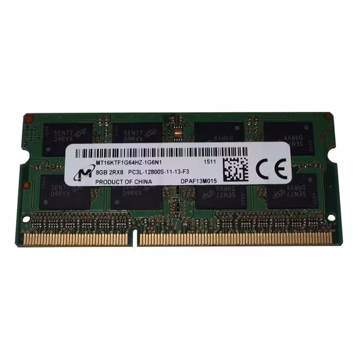 رم لپ تاپ DDR3 میکرون مدل 1600 PC3L 12800 MHz ظرفیت 8 گیگابایت