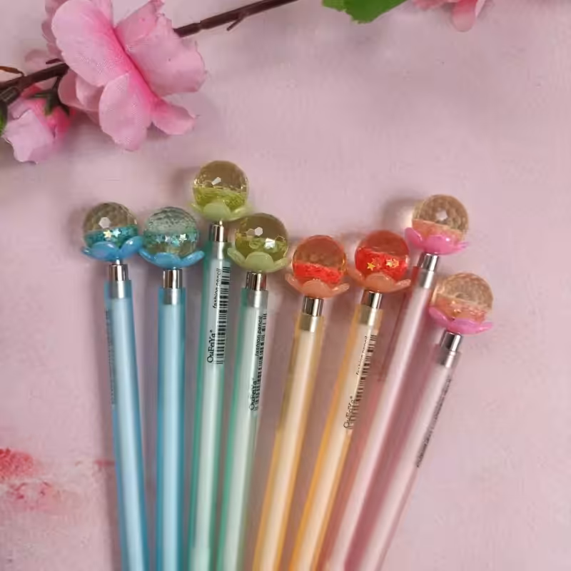 اتود گل با گوی کریستال و ضخامت 5 دهم کیفیت عالی و بسیار زیبا