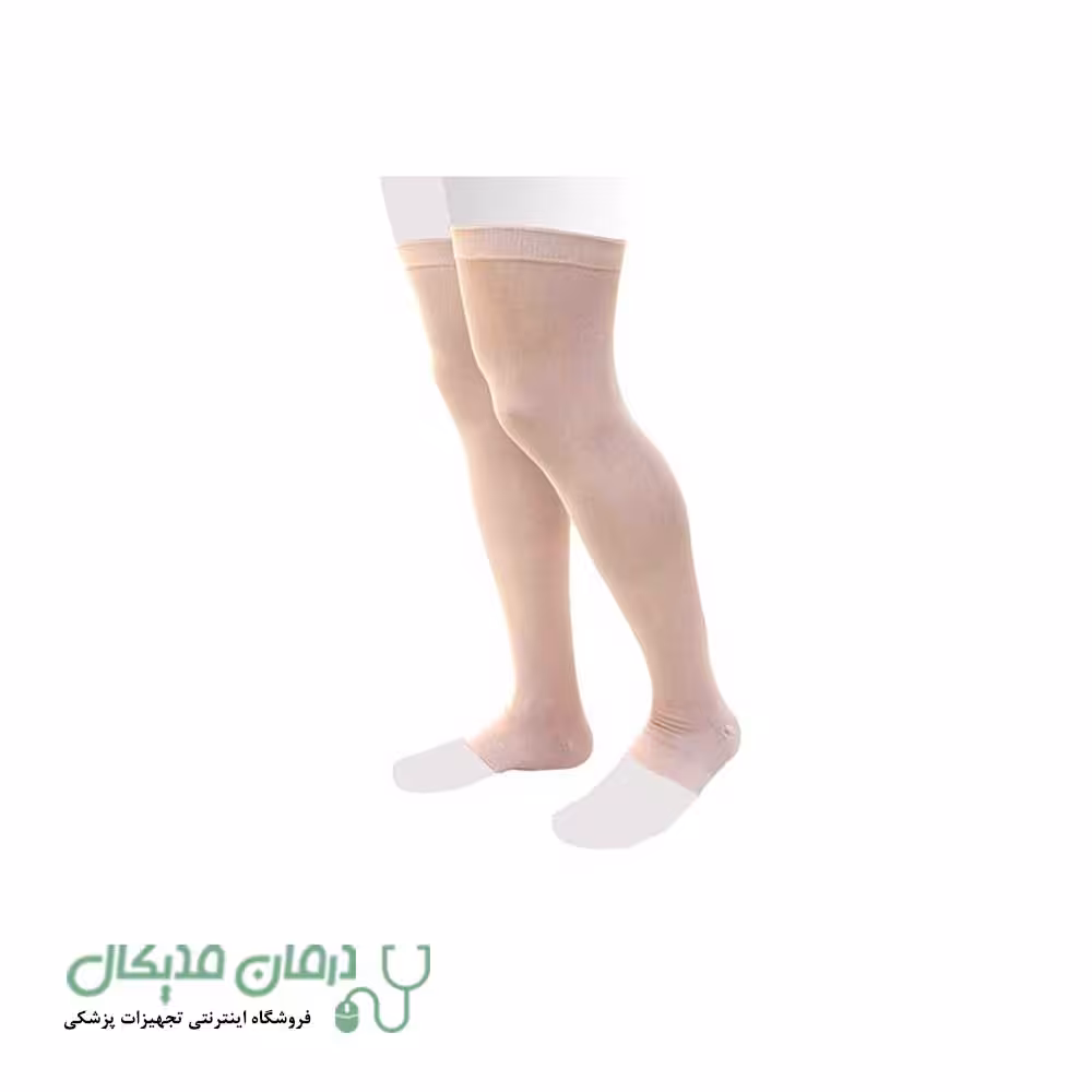 جوراب واریس کامپیوتری نوید مدل AG (با کف بالای ران)