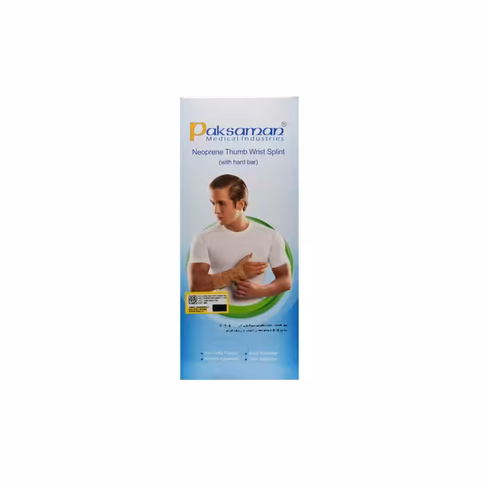 مچ شست بند نئوپرنی آتل دار (راست) پاک سمن