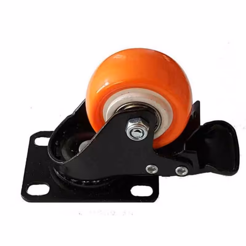 مجموعه 4 عددی چرخ کفی دار ترمزدار مدل T100