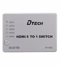 سوئیچ HDMI پنج پورت دی تک مدل دی تی 7021