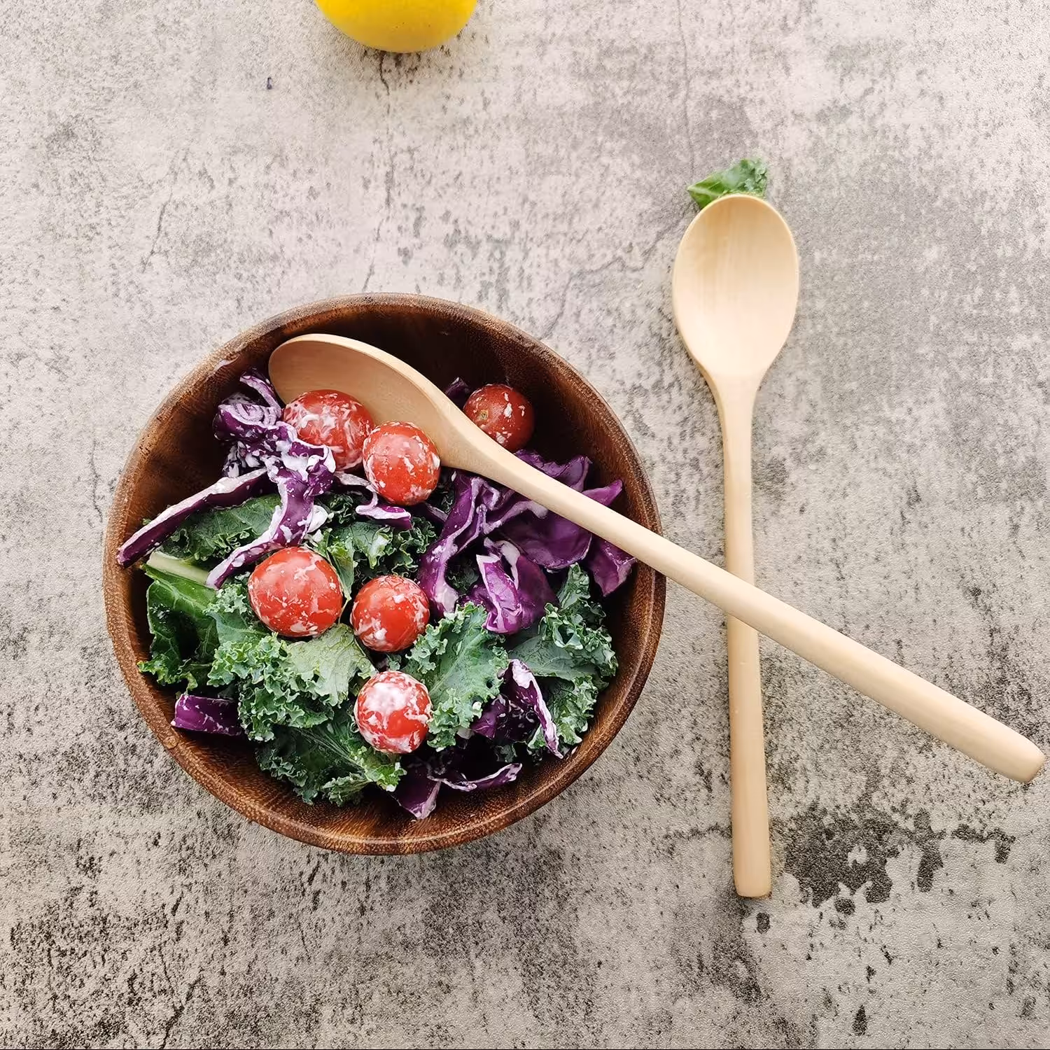 قاشق شربت خوری بسته 6 عددی بامبو مدل L19 کد Gw50601013