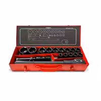 جعبه بکس 19 پارچه 3/4 توسن مدل T3435-19IBI