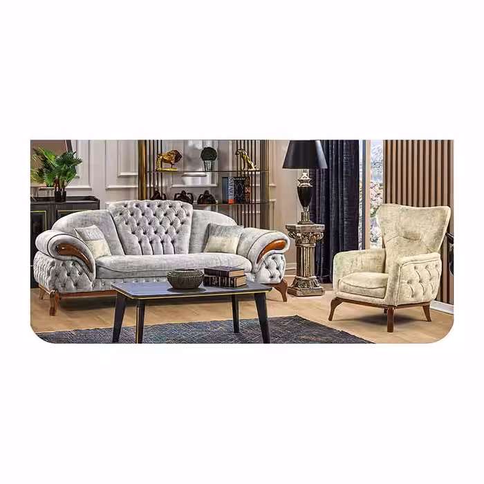 مبل راحتی 5 نفره چستر پرنیا