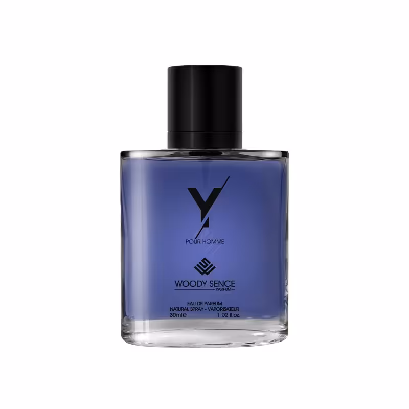 عطر جیبی مردانه وودی سنس مدل Y Pour Homme