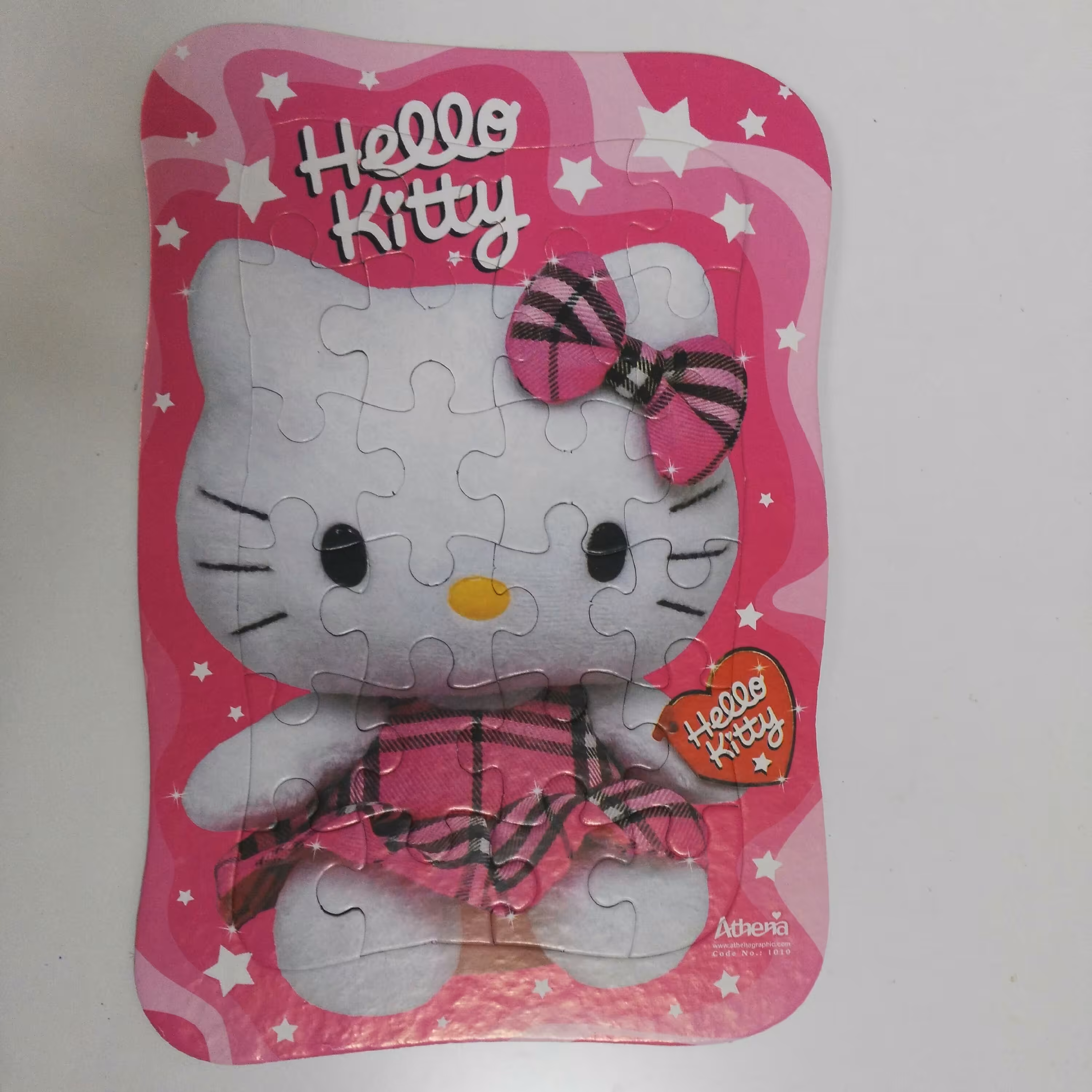 پازل طرح کیتی1 در ابعاد 22*32 و 24تکه