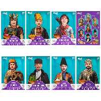 اسباب بازی زینتی کیمدی مدل نوروزی مجموعه 8 عددی