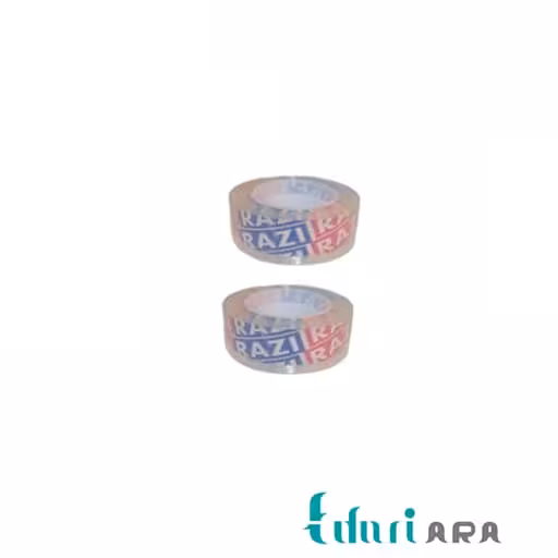 چسب نواری رازی کد 222 عرض 1.8 سانتی متر بسته 2 عددی