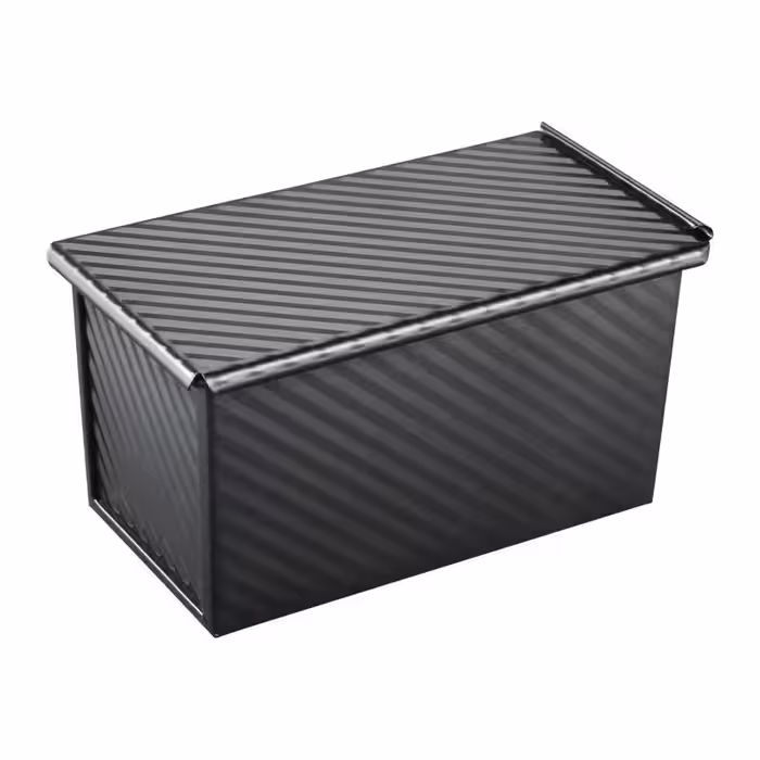 قالب نان تست گرانیتی مدل مستطیل درب دار سایز 20

