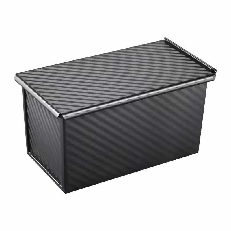 قالب نان تست گرانیتی مدل مستطیل درب دار سایز 20

