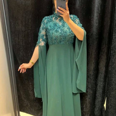 پیراهن مهمانی زنانه صوفی کد2 ماکسی