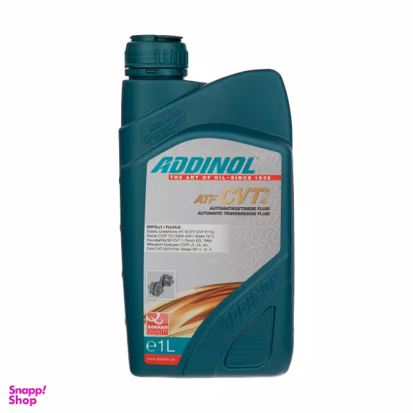 روغن گیربکس خودرو آدینول مدل ATF CVT YELLOW حجم 1000 میلی لیتر