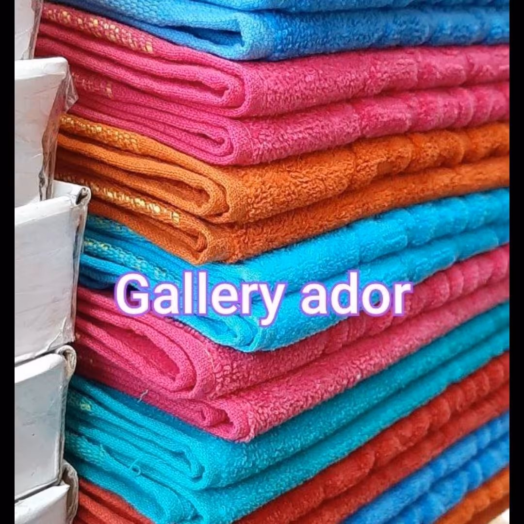 حوله دست و صورت ضخیم آبگیری عالی جنس نخی باکیفیت در چندین رنگ 