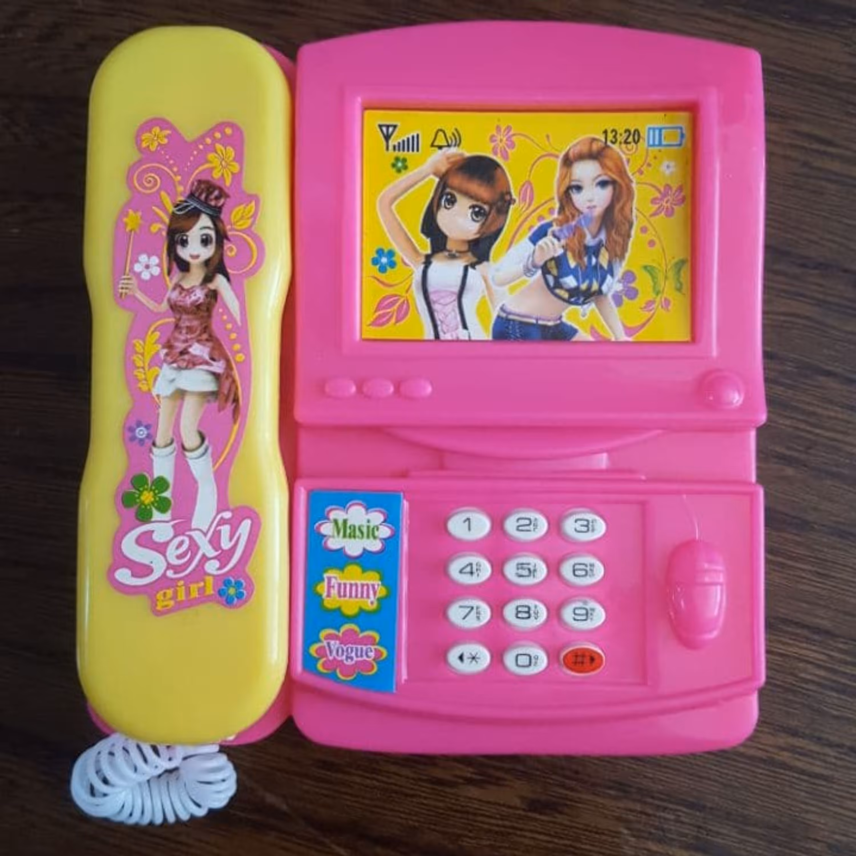 خرید اسباب بازی تلفن کودک پرنسس صورتی به قیمت کارخانه و عمده