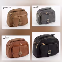کیف نگار جنس چرم شسته شده مصنوعی  