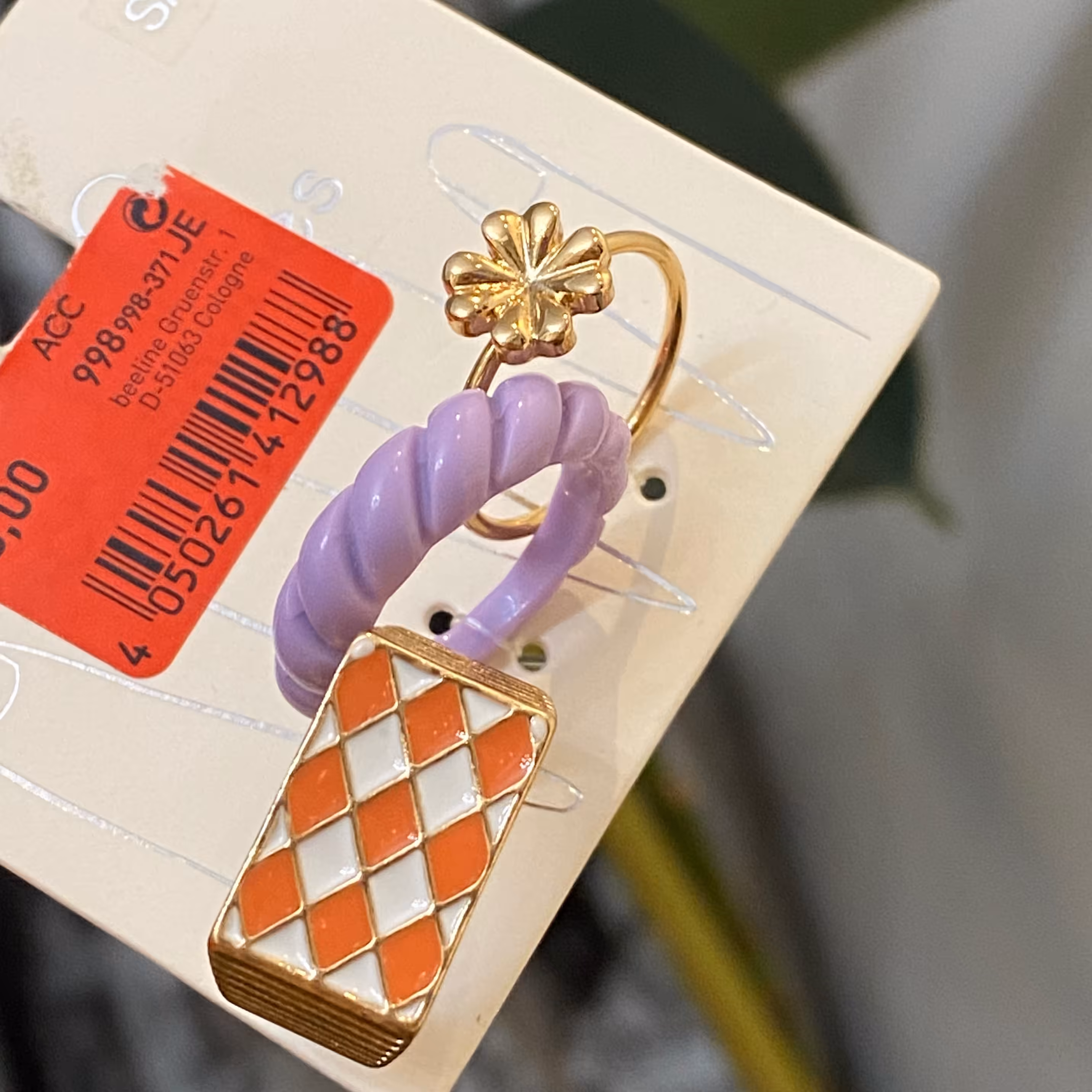 پک انگشتر 3تایی پک انگشتر دخترانه و زنانه بسیار زیبا در دست مناسب کادو تولد