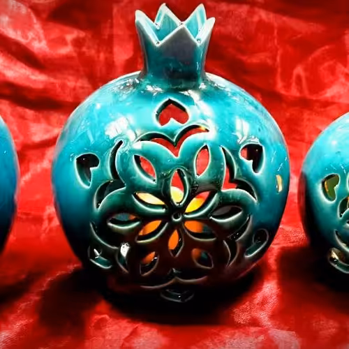 انار جا شمعی سرامیکی