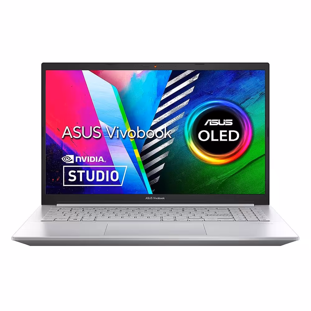 لپ تاپ ایسوس 15 اینچی مدل Vivobook Pro 15 OLED M3500QC پردازنده Ryzen7-5800H رم 16GB حافظه 1TB SSD گرافیک 4GB RTX3050