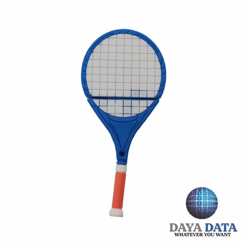 فلش مموری فانتزی دایا دیتا  طرح راکت تنیس  مدل PS1015-23 ظرفیت32GB -USB3 رنگ آبی