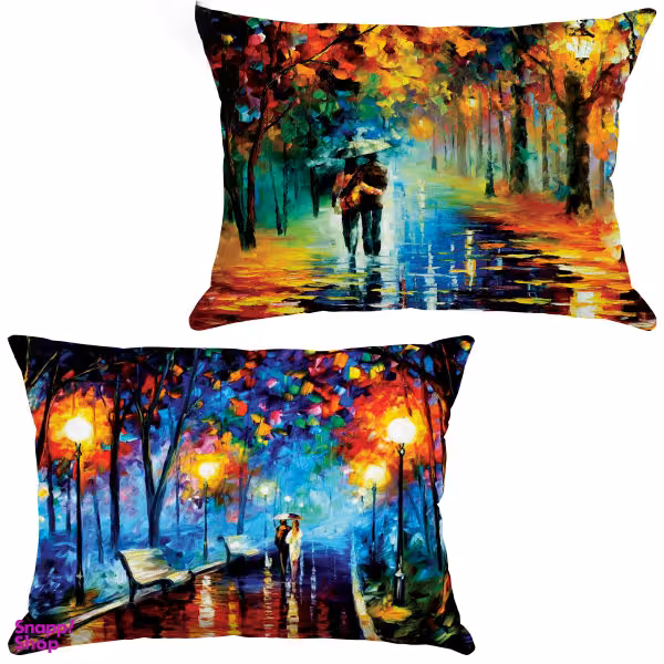 کوسن مدل R21-10102-329 مجموعه 2 عددی چند رنگ