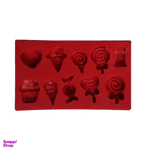 قالب فوندانت مدل آبنبات شکلات و بستنی ریز