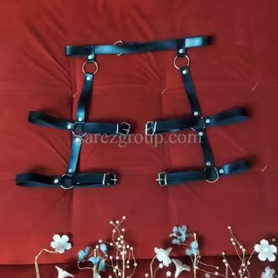 ران بند چرمی دو ردیف کد LE20002