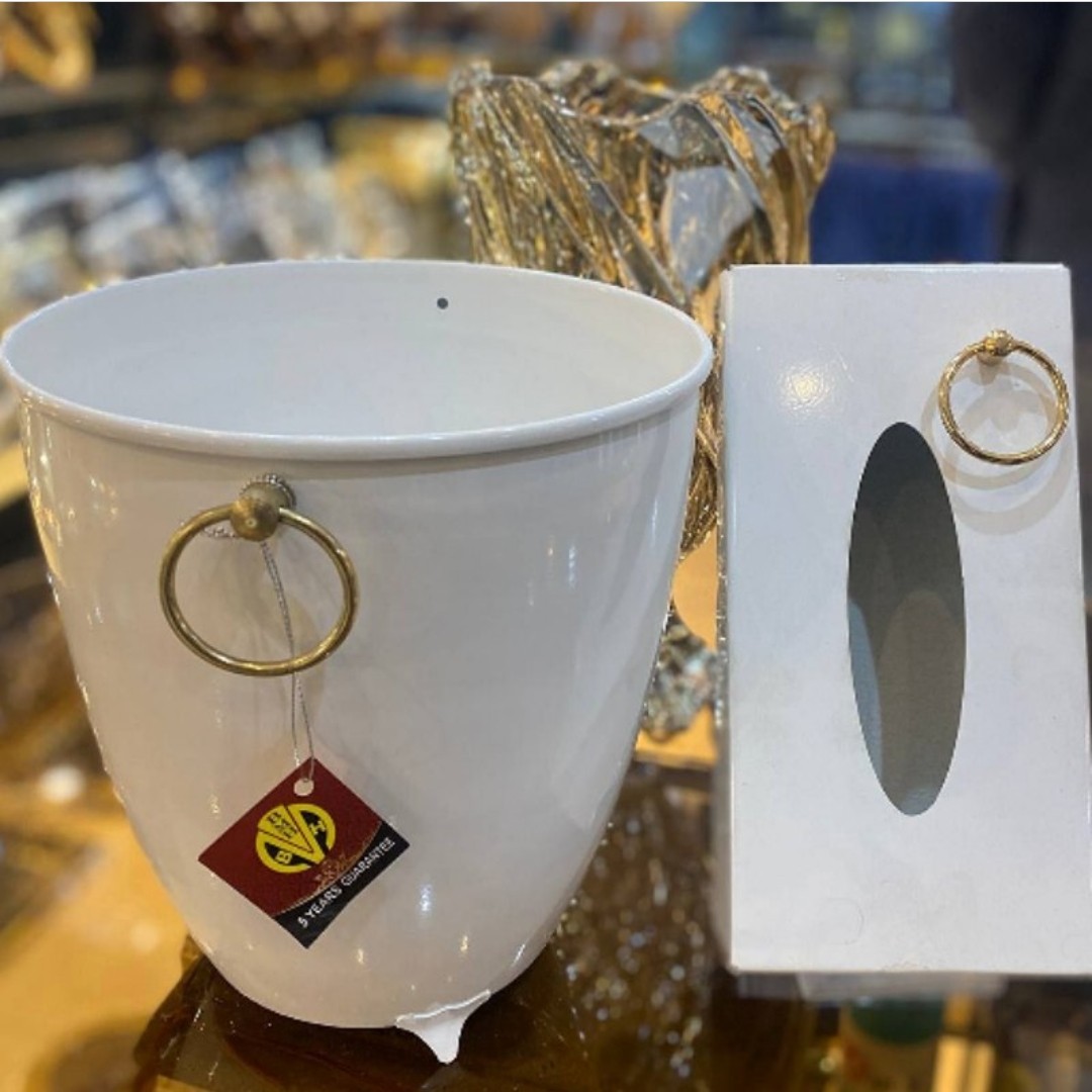 سطل و دستمال های استاتیک