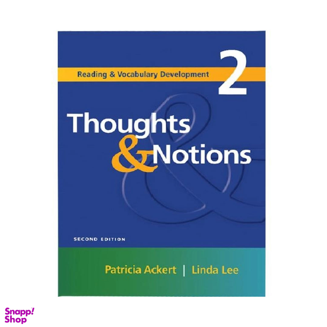 کتاب Thoughts and Notions 2 اثر Patricia Ackert And Linda Lee انتشارات FT Press