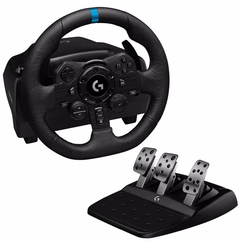 فرمان بازی لاجی مدل Logitech G923 مخصوص PS4 / PS5